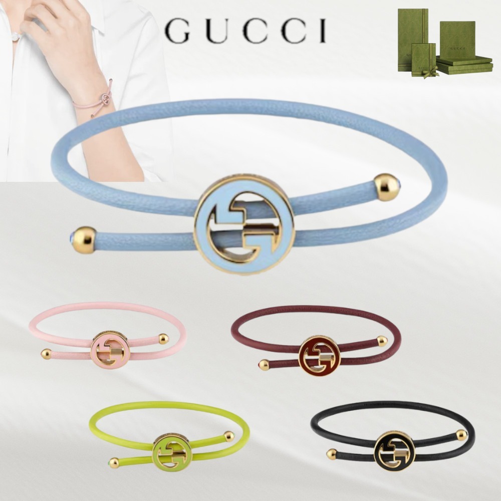 【GUCCI】ラウンド インターロッキングG ブレスレット