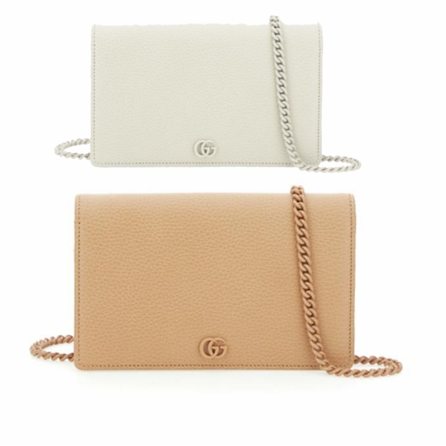 【セール 】グッチ☆GGマーモント チェーンウォレット☆846462