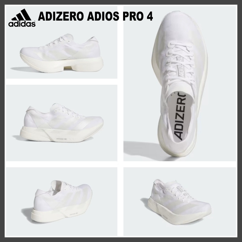 【adidas】ADIZERO PRO 4 ★JR6366★ホワイト ユニセックス