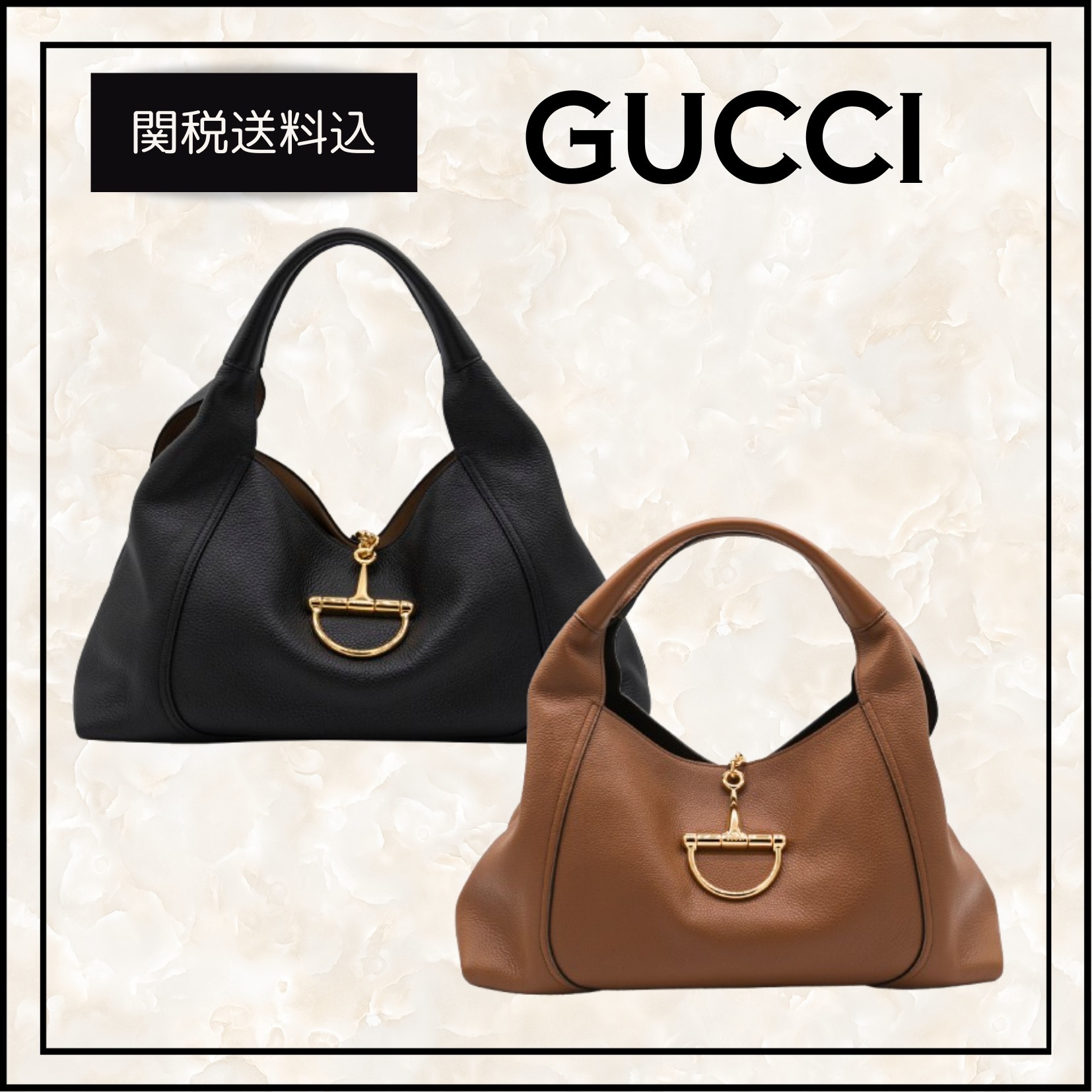 関税送料込★GUCCI マキシ ショルダーバッグ