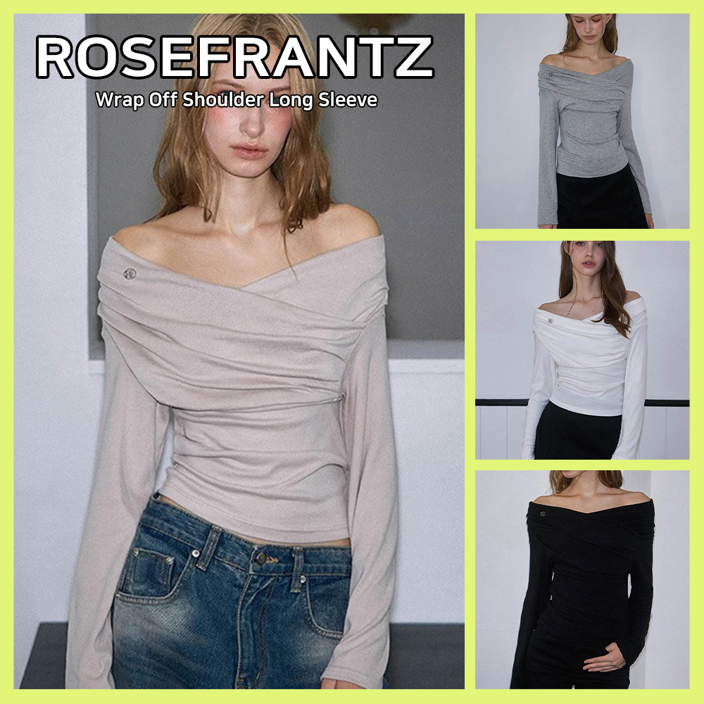 【ROSEFRANTZ】Wrap Off Shoulder Long Sleeve ★送料・関税込★