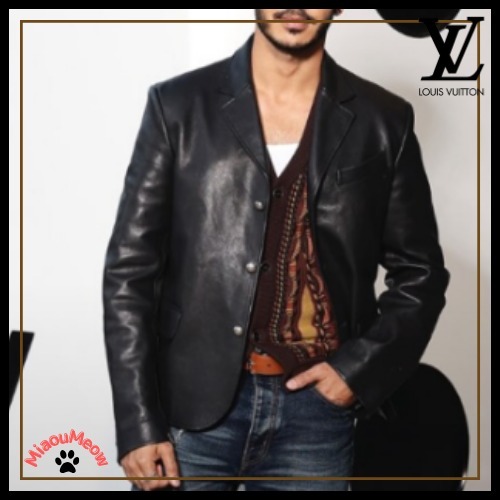 【NIGOコラボ】Louis Vuitton レザーSBジャケット