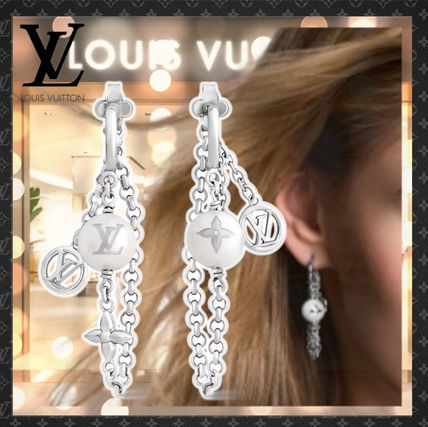 高級感溢れるシルバー】LOUIS VUITTON☆ルルグラム ピアス