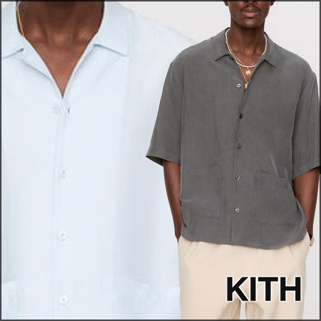 【国内発送・関税込】KITH NYC シルクハボタイ リードシャツ