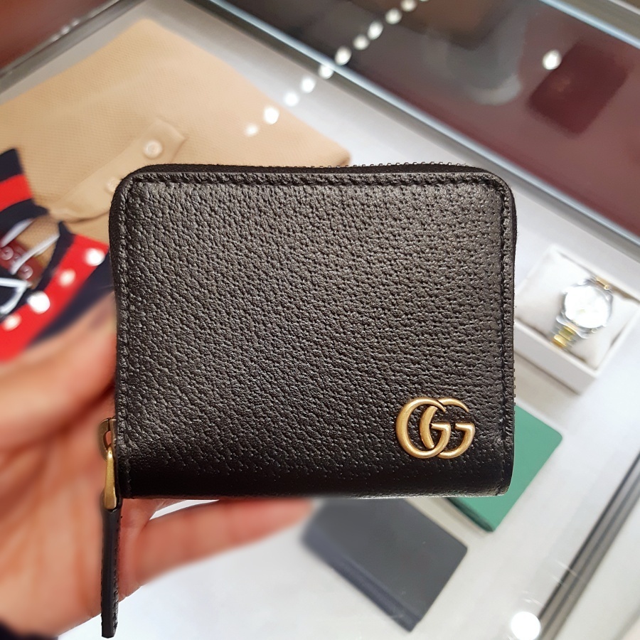 【セール】グッチ☆レザージップアラウンドウォレット☆795165