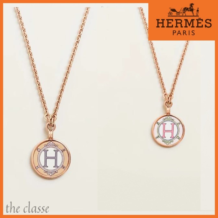 【お洒落エレガント♪】HERMES メダイユ ブラゾン ペンダント