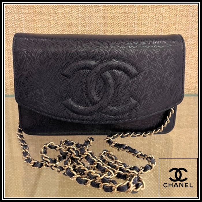 【日常コーデをエレガントに☆】CHANEL チェーンウォレット