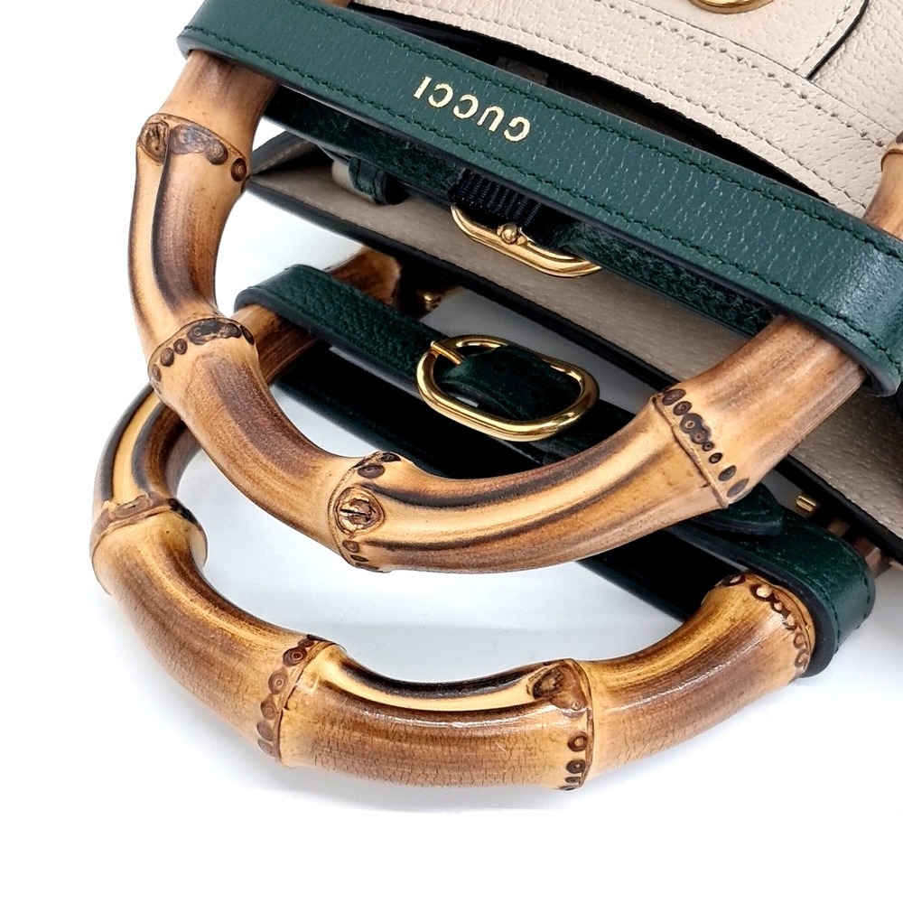《GUCCI》ダイアナ トートショルダーバッグ 中古 美品