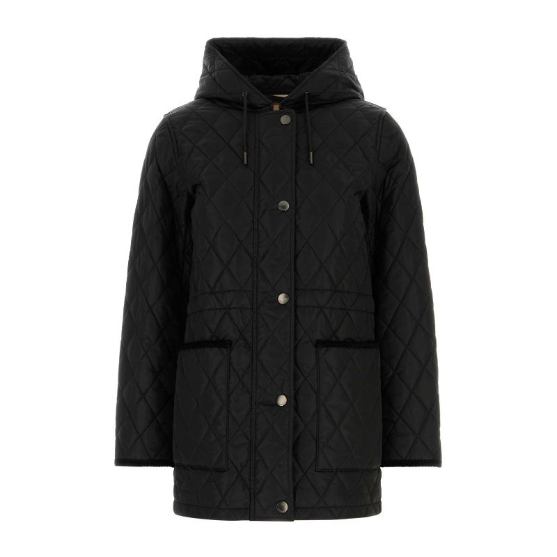 ジャケット Burberry FW25 Black nylon jacket (8110531 C1900)