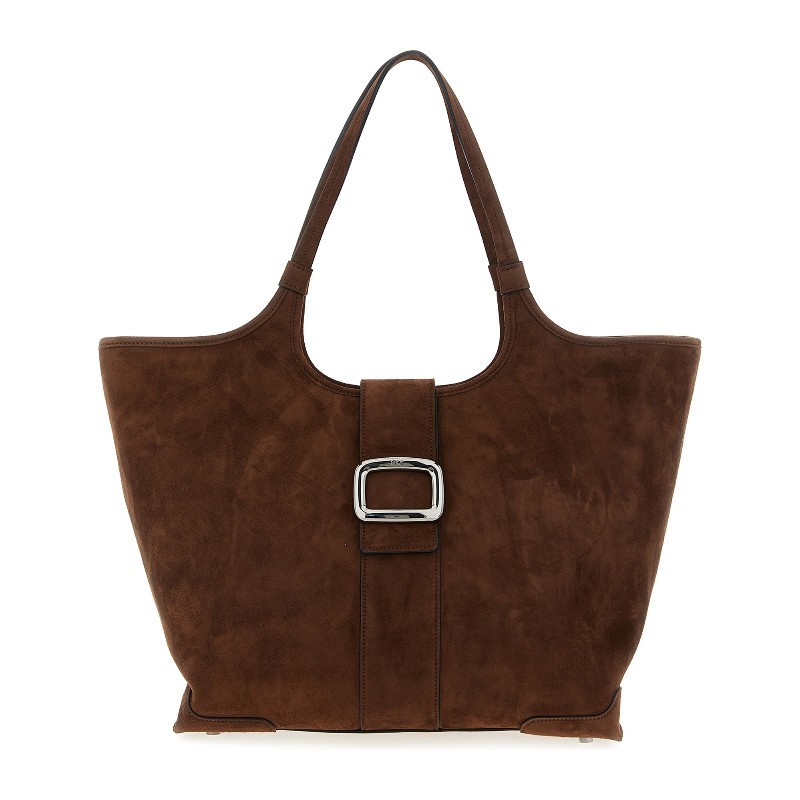 トートバッグ Roger Vivier Medium 'Viv' Choc' shopping bag