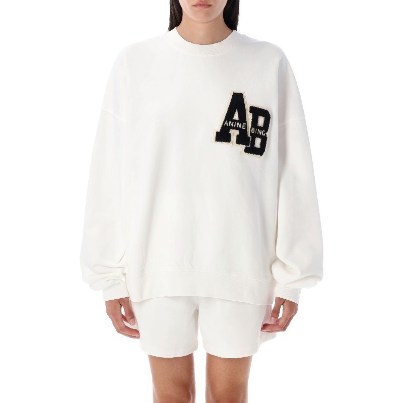 その他 ANINE BING FW25 MILES FLEECE OVER (A0810074OFW1 OFF WHITE)