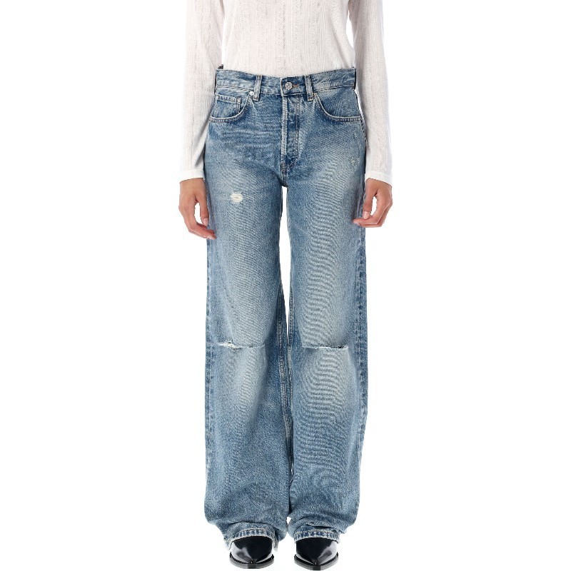デニム・ジーパン ANINE BING FW25 HUGH JEAN (A0610852WHD51 WASHED BLU)