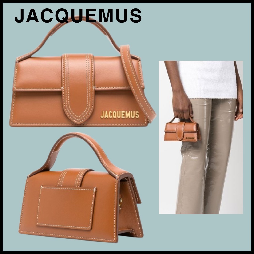 【JACQUEMUS】Le Bambino レザー ショルダーミニトートバッグ