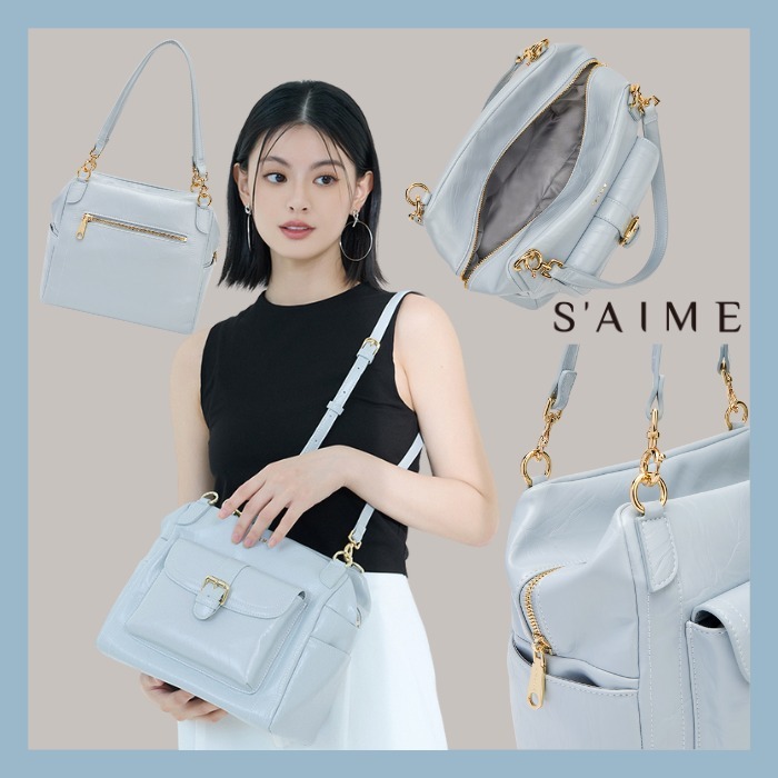 《関税送料込》S’AIME ショルダーバック 2Way