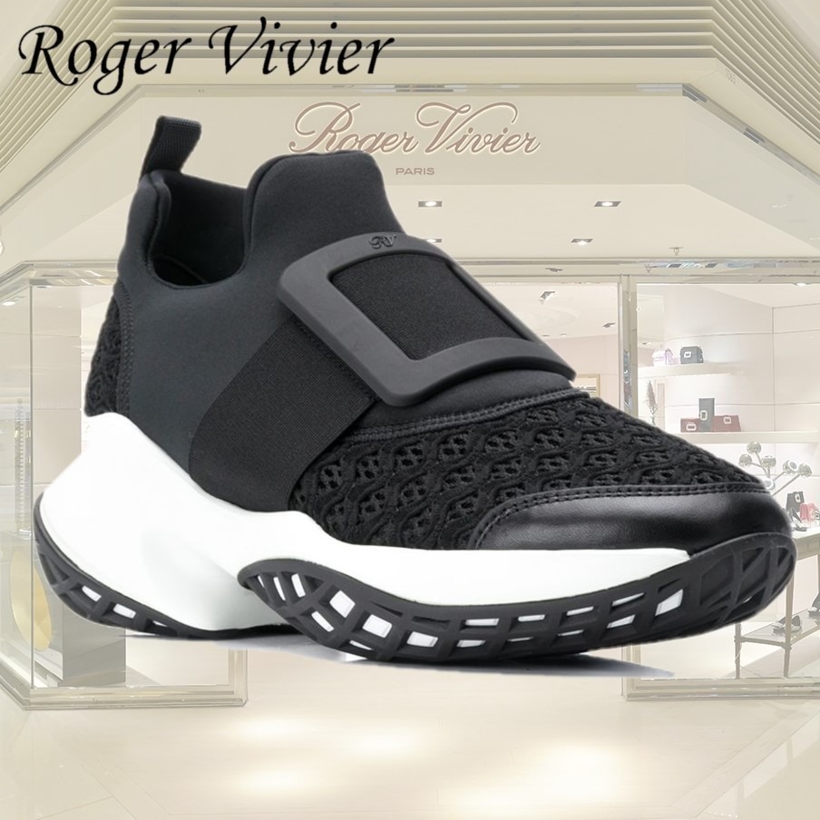 【Roger Vivier】Viv' Run Sneakers in fabric