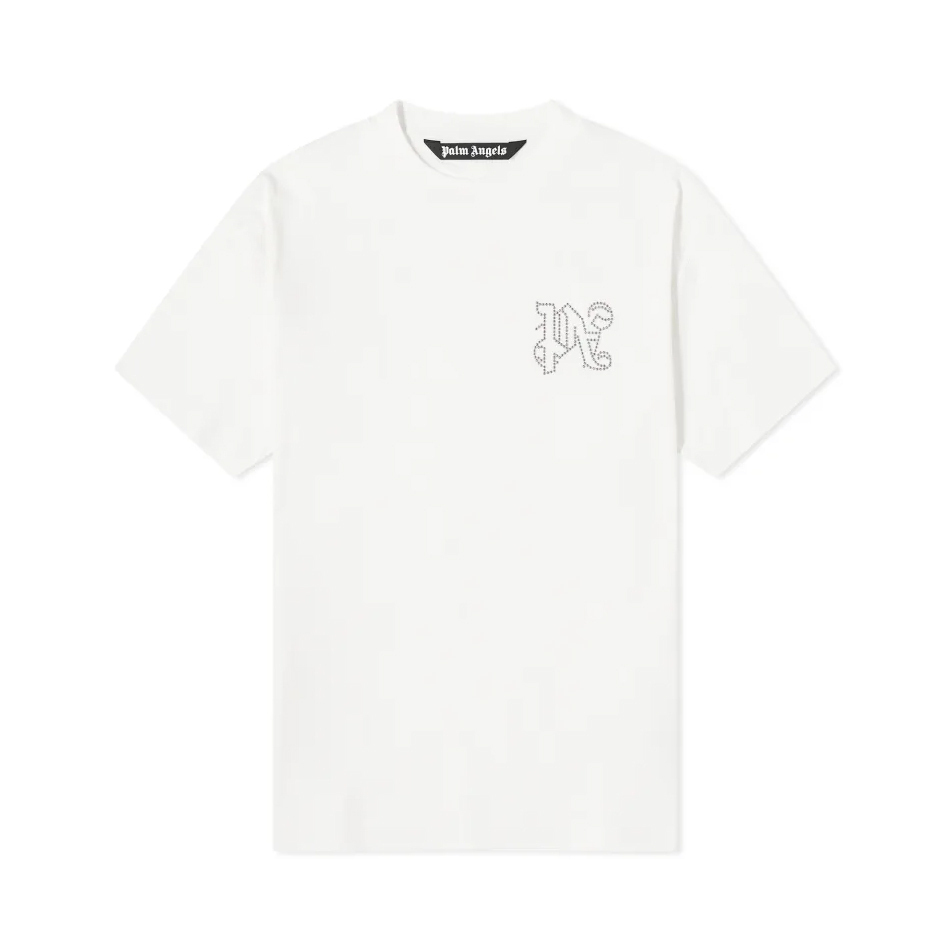 【関税・送料込み】PALM ANGELS Slim Fit T-Shirt ロゴ Tシャツ