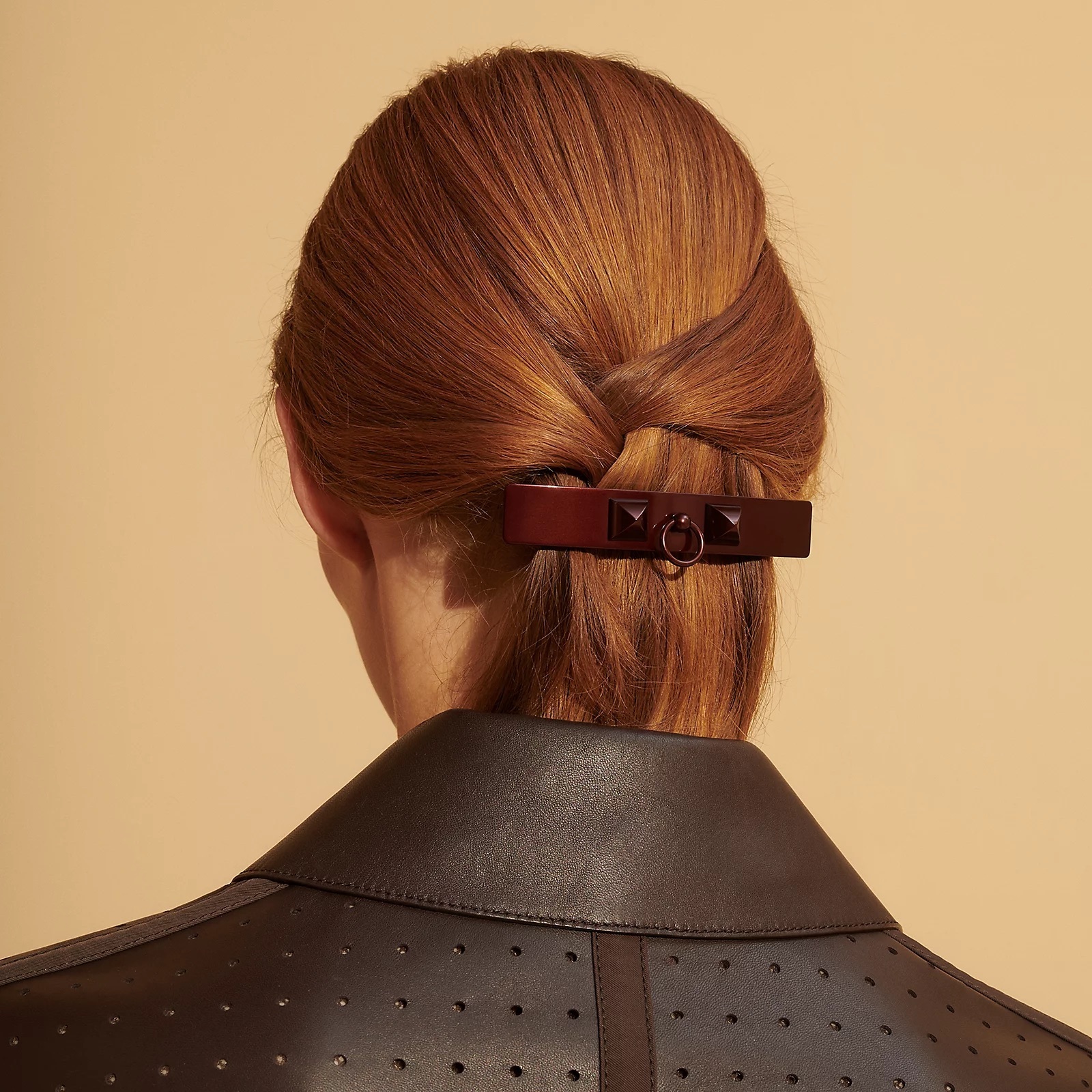 お洒落☆【HERMES】ヘアアクセサリー 《クルー・メドール》 GM
