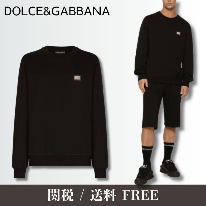 【売れ筋】DOLCE&GABBANA クルーネックスウェットシャツ
