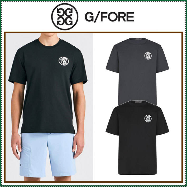 【G FORE】 GRAPHIC CREWNECK T-SHIRT(MEN) / 追跡付