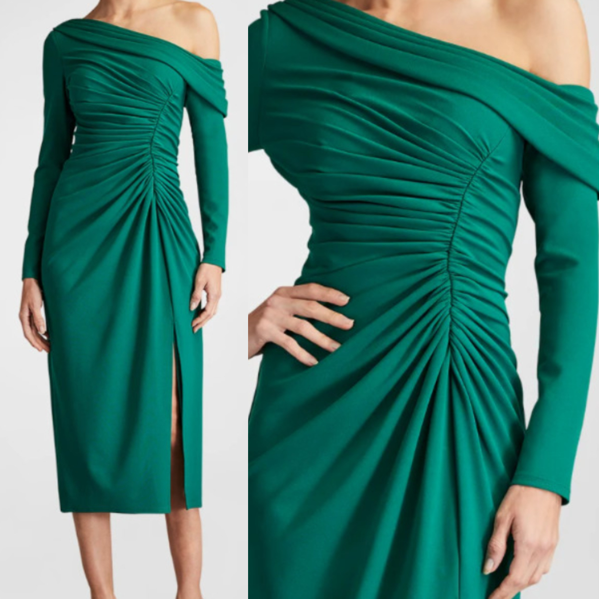 【TADASHI SHOJI】関税込★ワンショルドレスワンピ