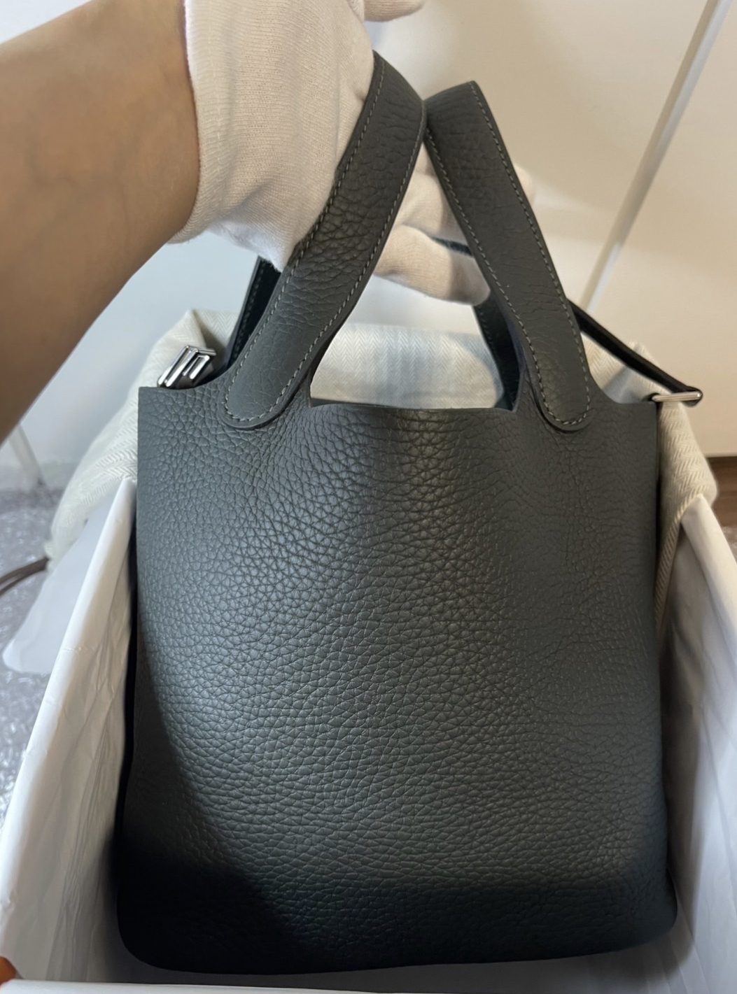 【HERMES】ピコタンロックMM/ヴェールフォンセ/シルバー金具