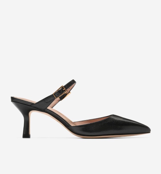 エレガント☆【Cole Haan】6.5cm アナリース バックルミュール