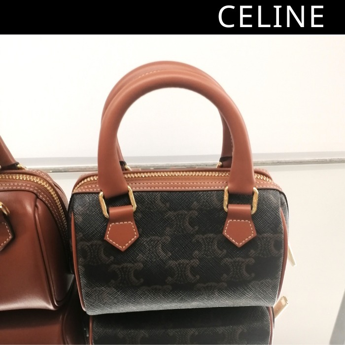 CELINE セリーヌ バッグ ミニ ボストン トリオンフ
