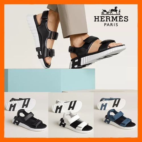 【大人カジュアル】HERMES ジュニア サンダル