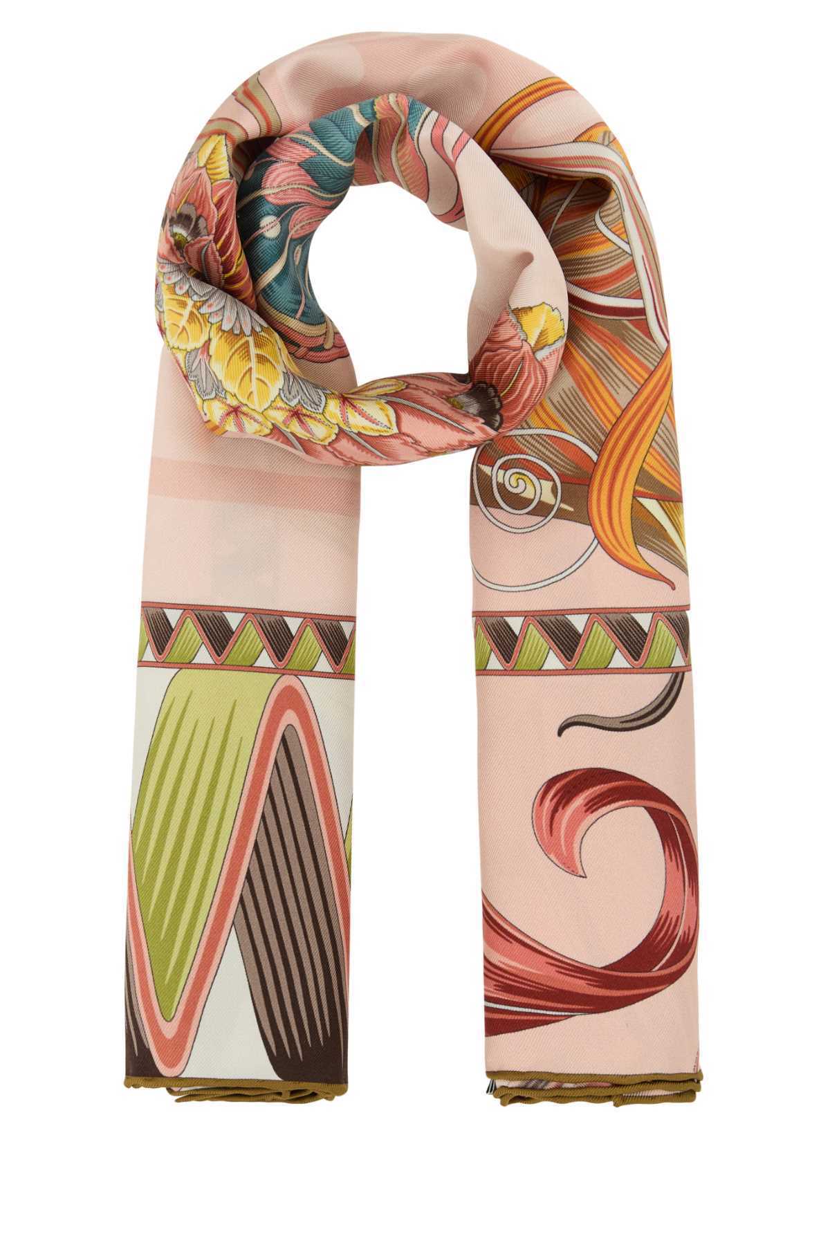 スカーフ FERRAGAMO SCARF (310216785339 ROSAGIALLO)