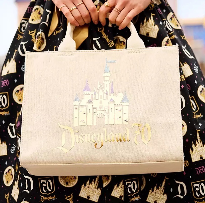 Disney Disneyland 70周年 キャッスル トートバッグ 2way