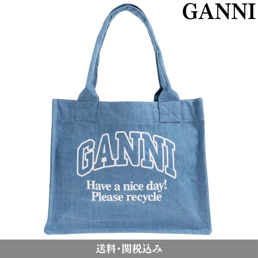 GANNIトートバッグ 送料関税込み