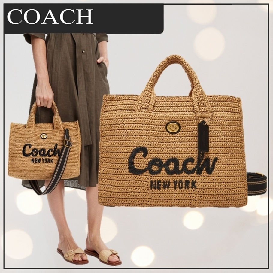 【COACH】限定！！ ◇スタイリッシュかごバッグ◇ 品番CAM71