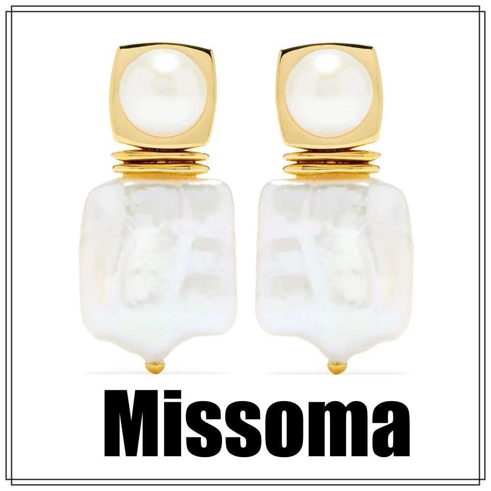 Missoma ドロップピアス 関税送料込み