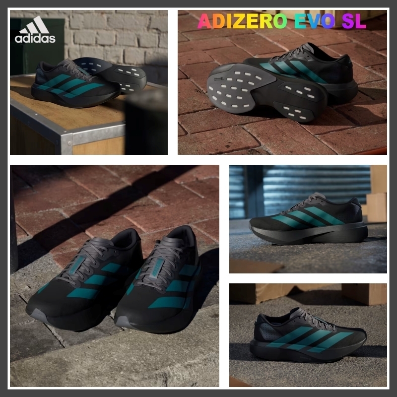 【adidas】ADIZERO EVO SL ★JS4488★ブラック グレー