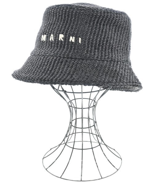 MARNI マルニ ハット 黒 M 2108425E0177