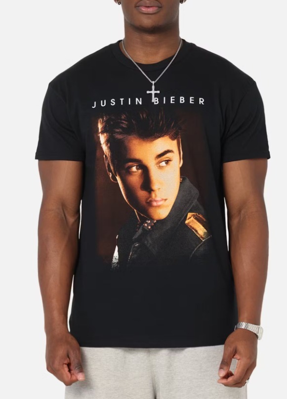 Justin Bieber ジャスティンビーバー バンドTシャツ 公式
