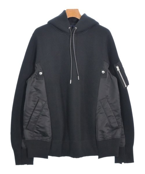 sacai サカイ パーカー 黒 3(L位) 0303925E0118