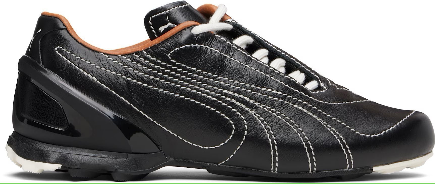 ★PUMA★ ブラック VS-1 レザースニーカー