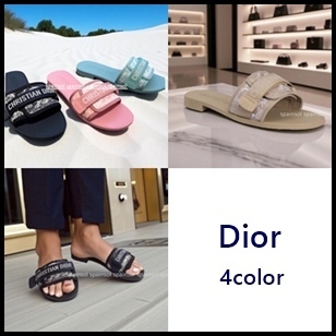 【Dior】Dioriviera Dio(r)evolution ミュール☆4color