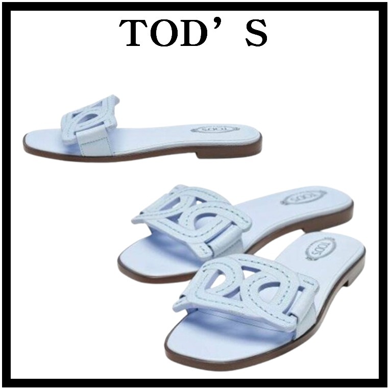 ☆送料・関税込☆TOD'S★レザー サンダル★