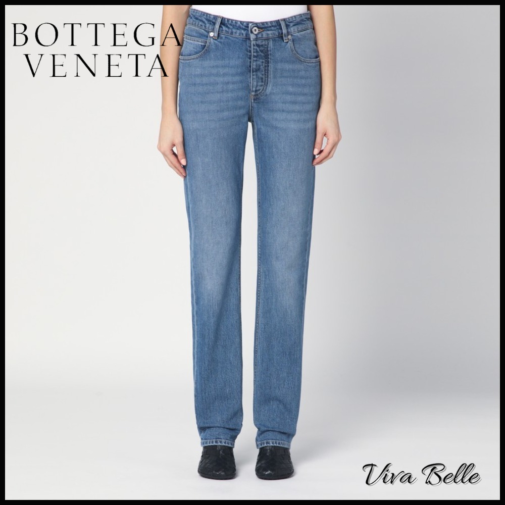 【万能】BOTTEGA VENETA イントレチャートパッチ ブルージーンズ
