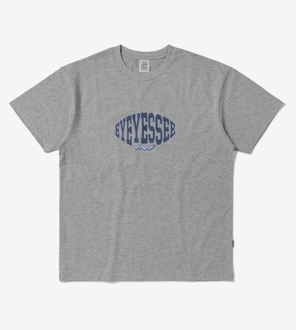 [YESEYESEE] Y.E.S Oval Logo Tee 2色★Tシャツ