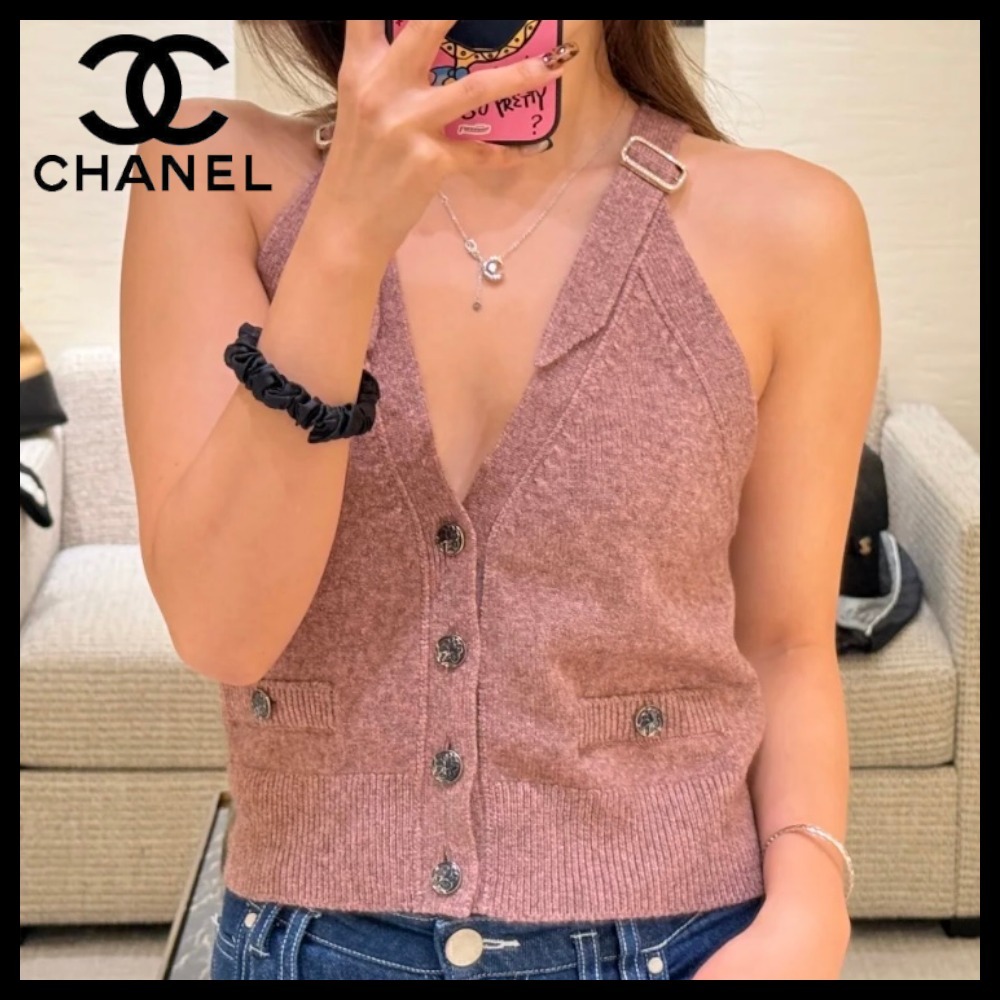 【羽織るだけで美シルエット叶う♪】CHANEL ベスト