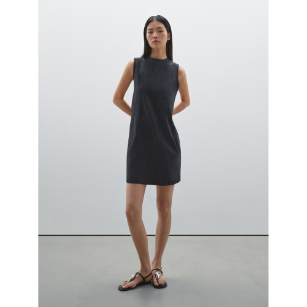 ★Massimo Dutti★ 100% cotton denim mini dress