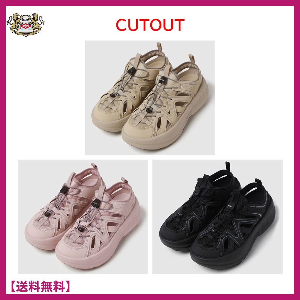 [25SS人気] UMBRO★CUT OUT★スニーカー型サンダル (230~280)