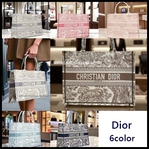 使い勝手よし♪【Dior】Book Tate バッグ ミディアム☆6color