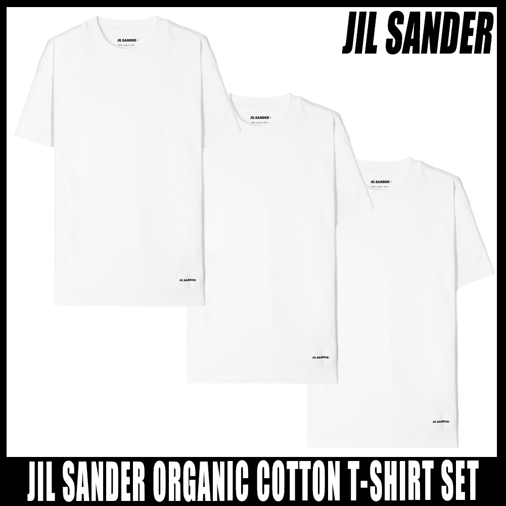 ◆正規品◆JIL SANDER ORGANIC COTTON T-SHIRT SET◆関税込◆