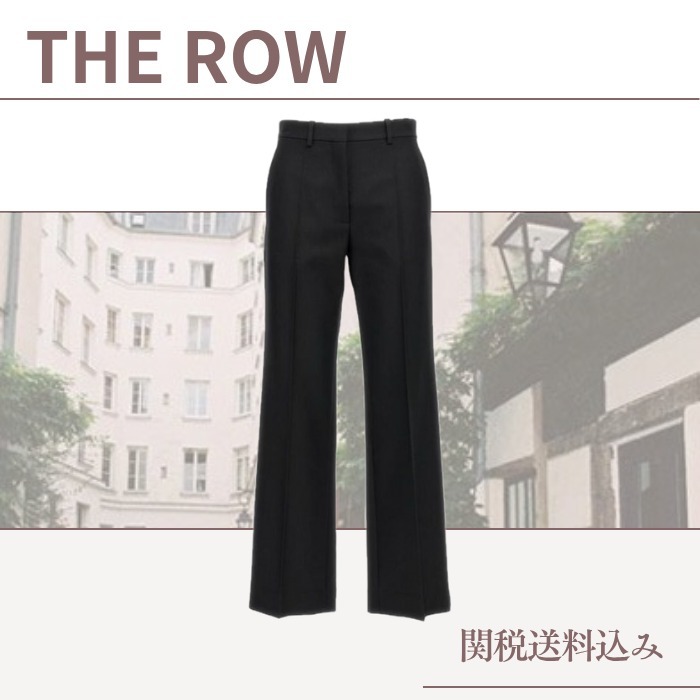THE ROW パンツ アルベレタ バージンウール