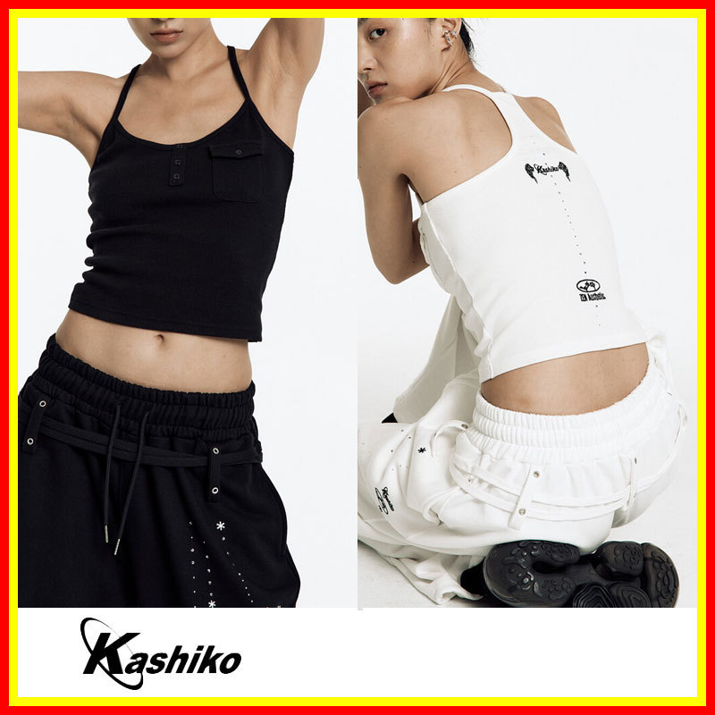[Kashiko] Zenu Pocket Hotfix Top /追跡付
