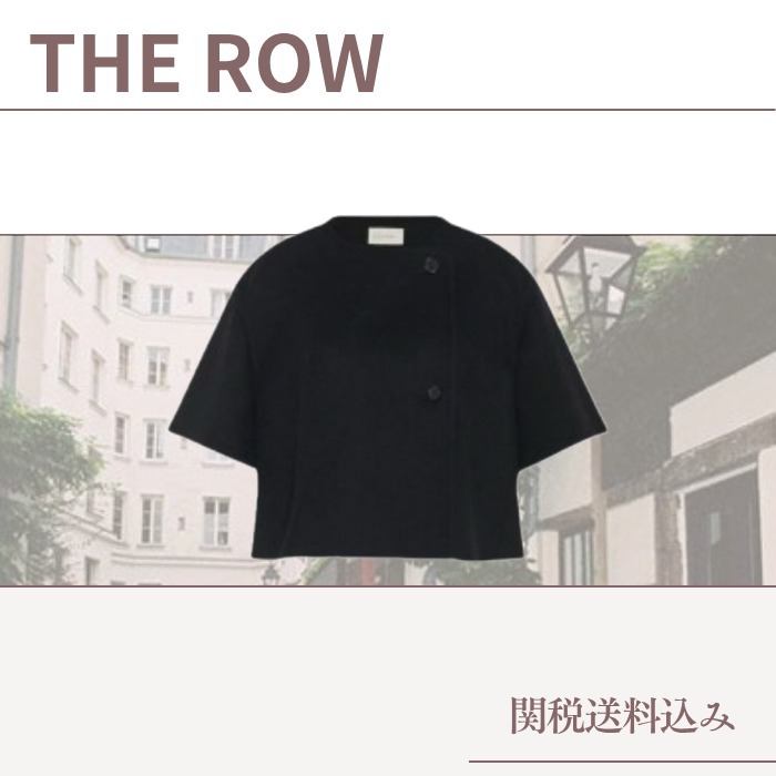 The Row】ザ・ロウ Cupid カシミア ケープ ブラック